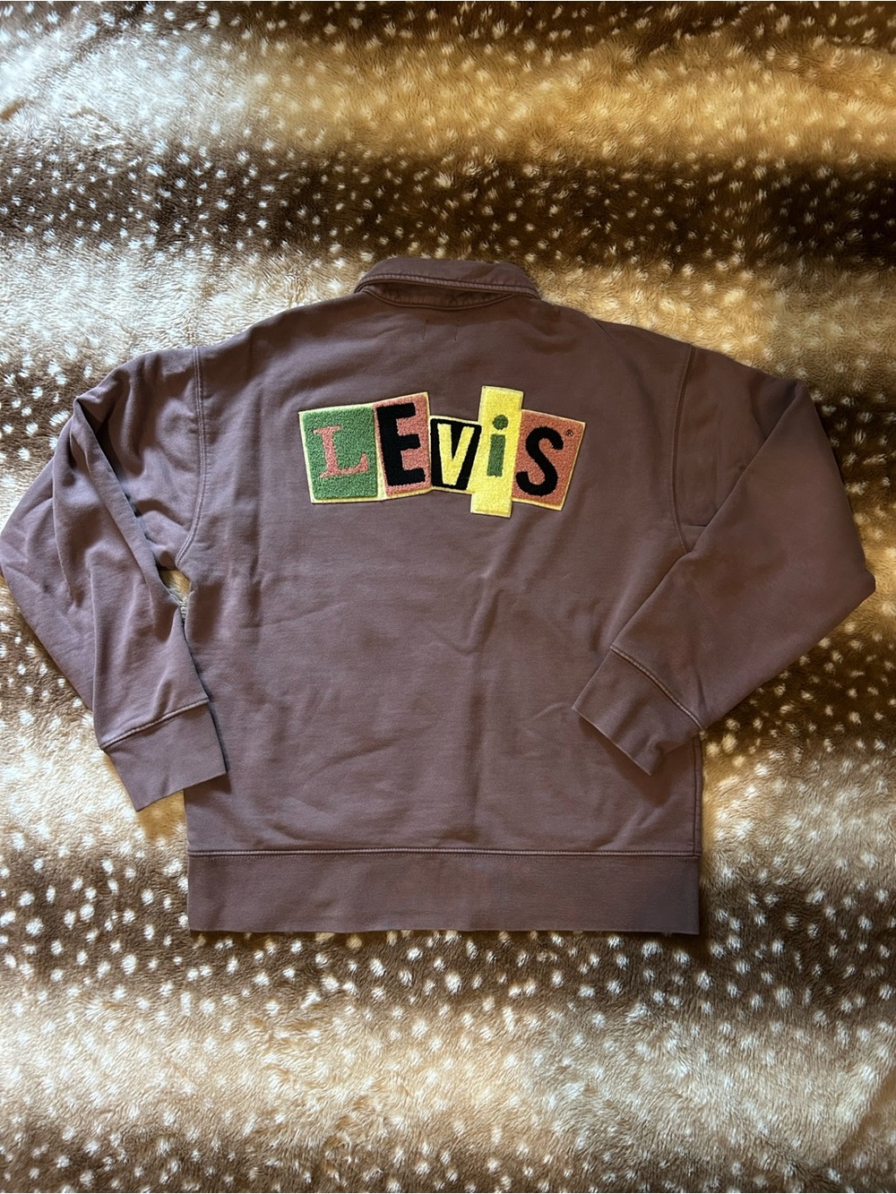 Levi’s 1/4 Zip Sweatshirt size S